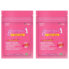 LOVITA愛維他 女性新型緩釋美妍活力B群(7錠)(素食 綜合B群 維生素C 葉酸 鐵 蔓越莓 兒茶素 松樹皮) 女性B群(7錠)隨身包, 2入