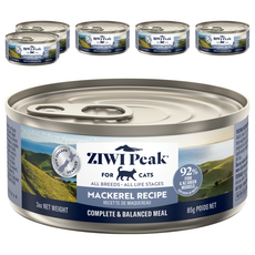ZIWI Peak 滋益巔峰 貓用主食罐, 鯖魚, 85g, 6個
