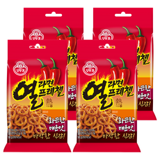 OTOKI 不倒翁 熱辣風味蝴蝶餅 2根辣椒, 50g, 4個