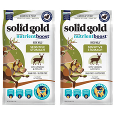 solid gold 素力高 成犬 血漿系列 無穀荒野雄鹿犬糧, 1.7kg, 2袋, 鹿肉 + 馬鈴薯