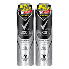 Rexona 蕊娜 男士制汗噴霧 抗痕清爽, 150ml, 2瓶