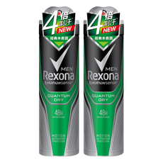Rexona 蕊娜 男士制汗噴霧 長效清新, 150ml, 2瓶