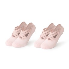 Asana 華夫格交叉基本款襪子 2入