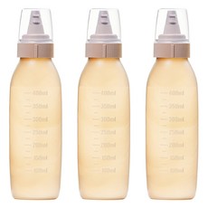 cimelax 三段式噴嘴調味醬料瓶, 500ml, 3個
