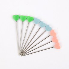 Brandyan Tulip Amicore 手工編織用固定針 Tulip 5.3cm AC-067e 3種 x 3p 套組, 1套, 綠色, 藍色, 粉紅色