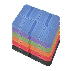 Block Mart 單人折疊式露營登山墊 6入, 隨機出貨