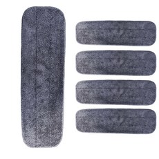 World Clean 超細纖維拖把環狀墊 灰色, 5個