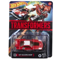 TRANSFORMERS 變形金剛 世代聯乘系列 風火輪 Hot Wheels - GT-Scorcher G22225X00, 混和顏色, 1個