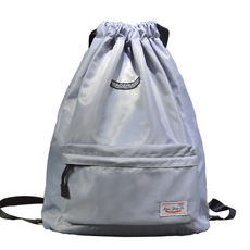 星星前口袋束口後背包, TYPE 09 灰色