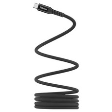 Tanglewood Type-C to Type-C快速充電磁吸線 100W, 2m, 黑色, 1個