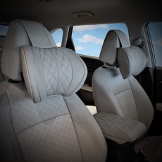 I-VILL 車用 Master C型曲線 記憶棉頸枕, 暖灰色, 1個