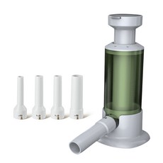 YUNMI 家用手動按壓式灌香腸器 綠色, 1個