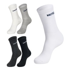 NAUTICA 基本款長筒襪5雙組