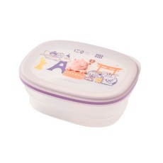 ZEN ZHOU 仁舟淨塑 矽密盒 霹靂聯名款 900ml, 紫色, 1個