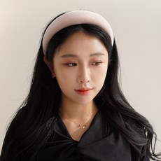 varvisu Bella 緞面天鵝絨寬版豐盈髮帶
