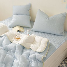 shez Home 雪酪泡泡紗薄被寢具組