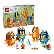 LEGO 布麗系列 積木版布麗一家 Brick-Built Bluey Family 11217, 1個