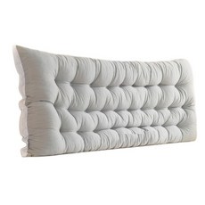 Blue Fog床頭靠背靠墊, 04灰色