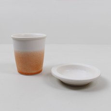 Dalsogum 韓國製日常混搭陶瓷紙杯 + 杯墊組