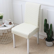 lovinglab 民族風高彈力椅套 2入組, 象牙白