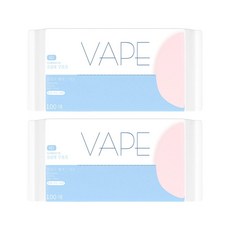 Vape 一次性抽取式洗臉巾, 1包, 2包
