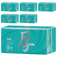 五月花 抽取式衛生紙 4層 90張, 10包, 6袋