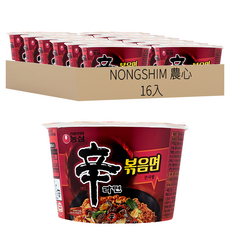 NONGSHIM 農心 韓國境內版 辛炒麵 103g, 16入