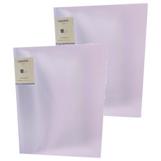 Lan CHYn 連勤牌文具 PP 果凍色系 小背卡 資料簿 LC-8120PE 20頁, 紫色, 2本