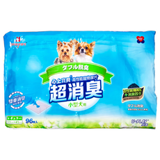 Honey care 心寵 超消臭寵物尿片 高性能 雙重消臭 活性碳纖維因子, 33 x 45cm, 96片, 1包