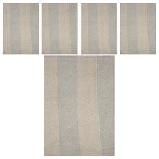 Elegance PARIS 精粹水樣毛巾 100g 棉紗, 灰色, 5條