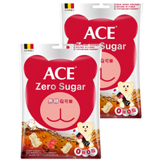 ACE Q軟糖 可樂 無糖, 44g, 2袋