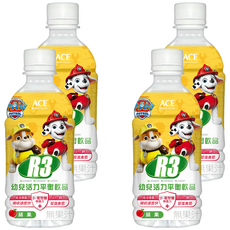Glory Nutria 維維樂 ACE SCIENCE R3 幼兒活力平衡飲品 蘋果口味, 350ml, 4瓶