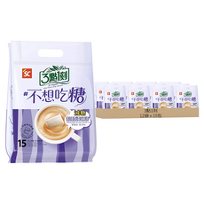 3點1刻 減糖日月潭奶荼, 20g, 15包, 12袋