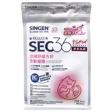 SINGEN 信元發育寶 全齡貓糧 情緒舒緩方針, 雞肉 + 魚肉, 300g, 1包