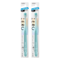 EBiSU 惠百施 零失誤淨白寬頭超小頭牙刷 中毛 顏色隨機, 1個裝, 2個