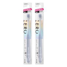 EBiSU 惠百施 零失誤淨白寬頭大頭牙刷 中毛, 2個, 1個裝