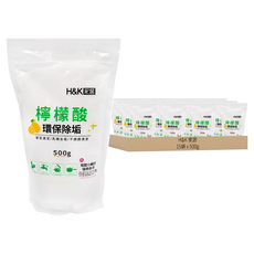 H&K 家居 檸檬酸, 500g, 15袋