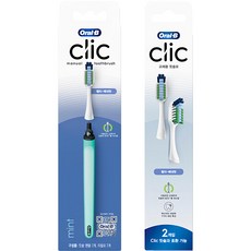Oral-B 歐樂B Click 多功能護理牙刷組, 1組, 4入