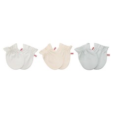 Fisher-Price 費雪 嬰兒防抓手套組 柔軟棉質 鬆緊帶固定