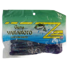 Gary YAMAMOTO 假餌, 藍綠亮片 + 紫色, 1袋