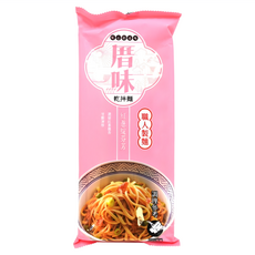 厝味 紅蔥綻芬芳乾拌麵雙花粗麵 98g, 2入