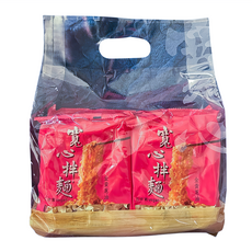 寬心園 寬心拌麵 金黃蔥油 130g, 4包