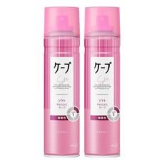 花王 Cape 定型噴霧 柔順定型款 Level 1 微香性, 180g, 2件