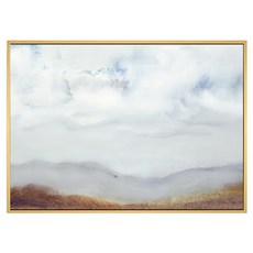 BOLUO GALLERY 菠蘿選畫所 雲與山 APAA4607D 掛畫, 木色
