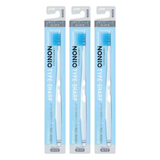LION 獅王 NONIO 經典瞬潔牙刷 極細毛, 1入, 3支