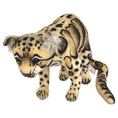 HANSA TOY 雲豹坐姿, 29cm, 雲豹, 1個
