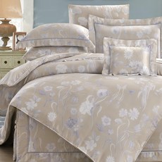 貝淇小舖 TENCEL 60支100%純天絲 床包兩用被四件組