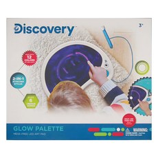 Discovery Toys 無痕聲光繪圖板 3歲以上, 白色 + 藍色, 1個