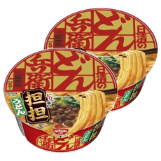 NISSIN 日清 咚兵衛 擔擔烏龍麵碗麵, 105g, 2入