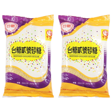 台糖 貳號砂糖, 500g, 1包, 2包